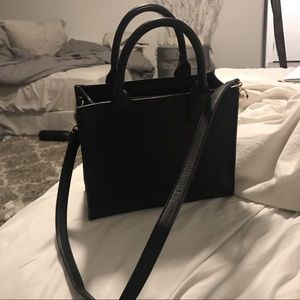 Forever 21 black shoulder purse